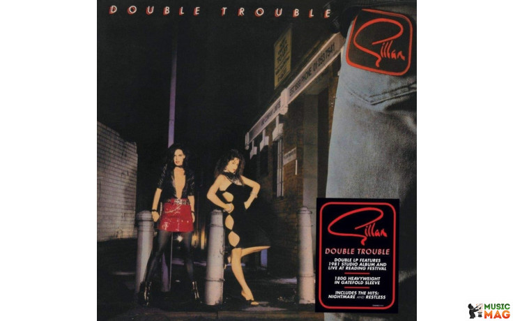 GILLAN - DOUBLE TROUBLE 2 LP Set 1981/2019 (DEMREC174) DEMON RECORDS/EU MINT (5014797895133)