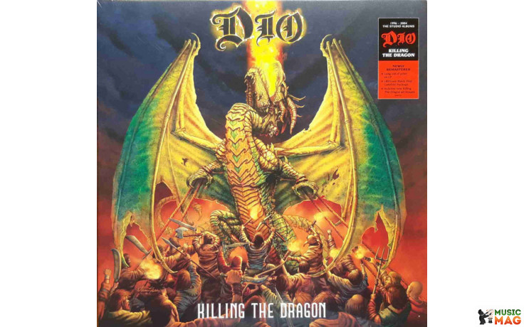 DIO - KILLING THE DRAGON 2009/2020 (BMGCAT388LP, 180 gm.) BMG/EU MINT (4050538597257)