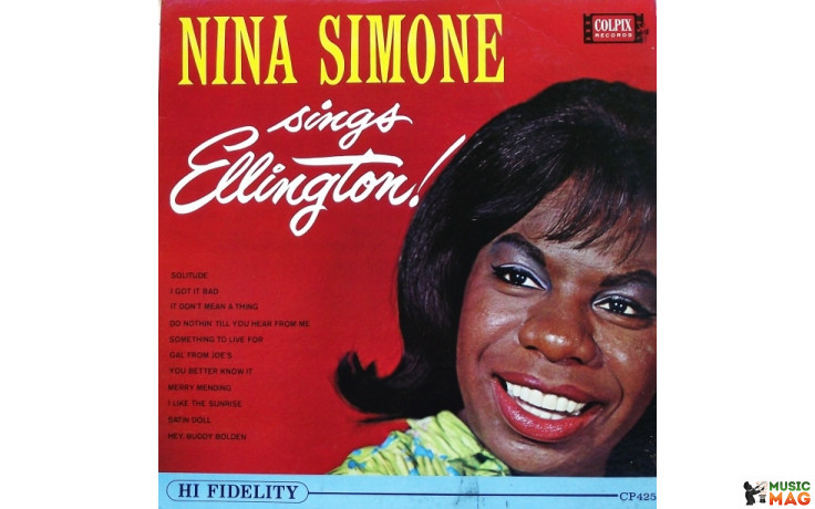 NINA SIMONE - SINGS ELLINGTON 1962 (8436542011082, 180 gm. RE-ISSUE) WAX TIME/EU MINT (8436542011082)