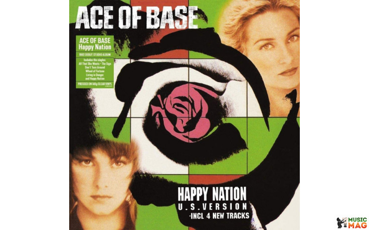 ACE OF BASE – HAPPY NATION 2020 (DEMREC845, 140 gm.) DEMON RECORDS/EU MINT (5014797904613)