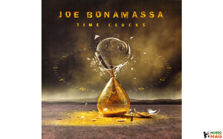 JOE BONAMASSA - TIME CLOCKS 2 LP Set 2021 (PRD76581, LTD., 180 gm., Gold) PROVOGUE/EUMINT (0810020505702)
