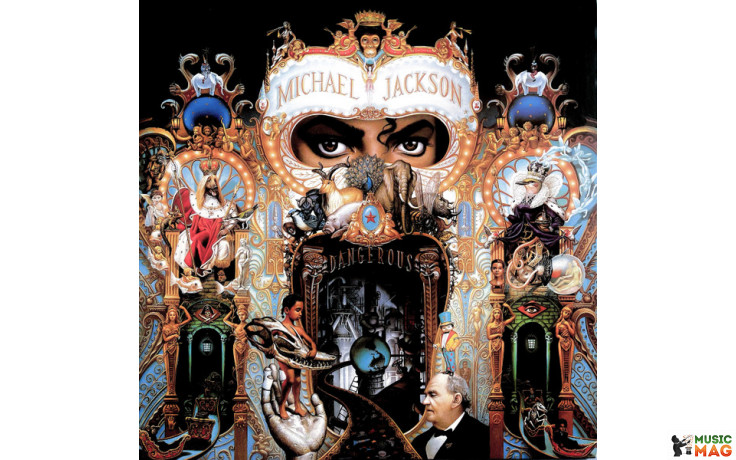 MICHAEL JACKSON – DANGEROUS 2 LP Set 1991/2021 (19439889101, LTD., Red & Black Swirl) EPIC/EU MINT (0194398891019)