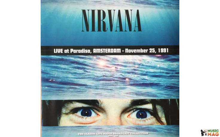 Nirvana - Live At Paradiso, Amsterdam - November 25, 1991 2021 (srfm0015cv, Turquoise) Sr/eu Mint (9003829977462)