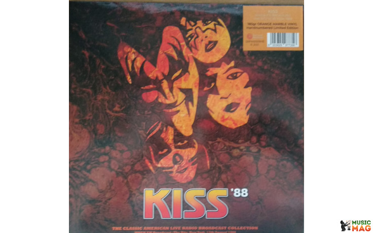 KISS - LIVE AT THE RITZ, NEW YORK 1988 2023 (SRFM0009ME-2, 12", 180 gm., Yellow marble) SR/EU MINT (9003829988918)