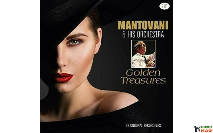 MANTOVANI & HIS ORCHESTRA - GOLDEN TREASURES 2 LP Set 2018 (8719039004249) VP/EU MINT (8719039004249)