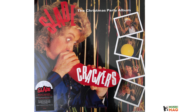 Slade - Crackers (the Christmas Party Album) 1985/2022 (bmgcat716lp, Smokey White) Bmg/eu Mint (4050538807059)