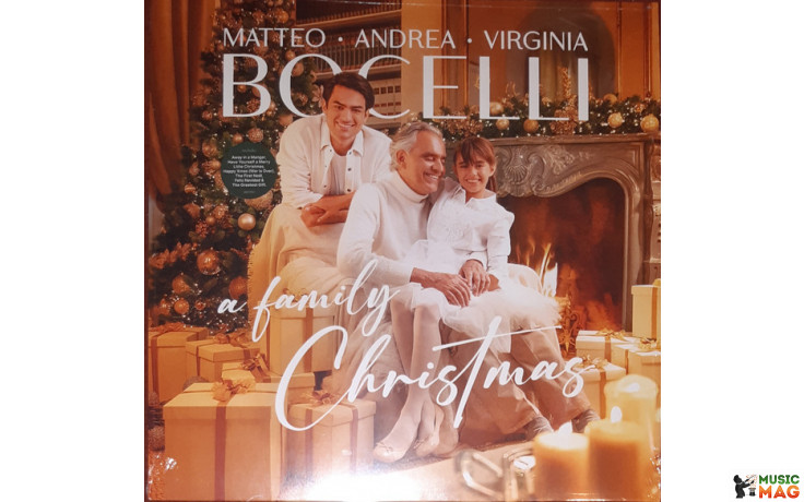 ANDREA, MATTEO, VIRGINIA BOCELLI - A FAMILY CHRISTMAS 2022 (482 7957) UNIVERSAL/EU MINT (0602448279576)