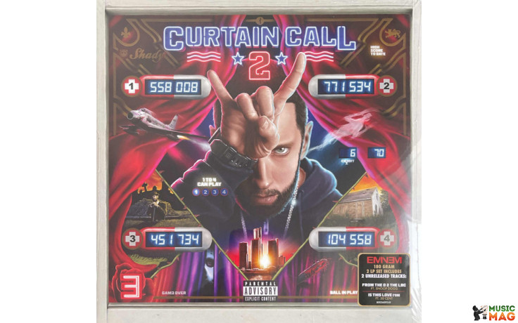 EMINEM - CURTAIN CALL 2 2 LP Set 2022 (B0036092-01, 180 gm.) UNIVERSAL/EU MINT (0602448000248)