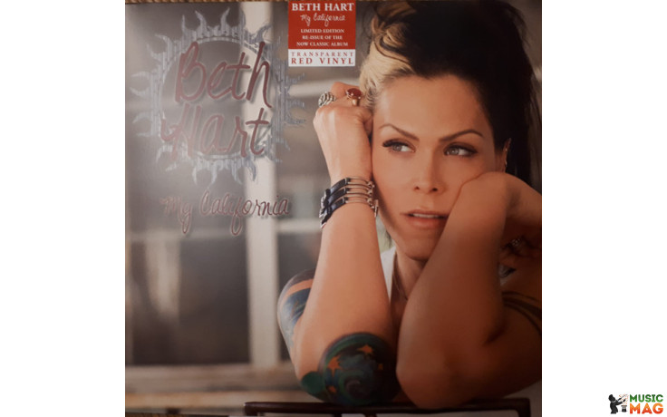 BETH HART - MY CALIFORNIA 2014/2023 (M7329 1, LTD., Red) MASCOT RECORDS (2)/EU MINT (0810020505269)
