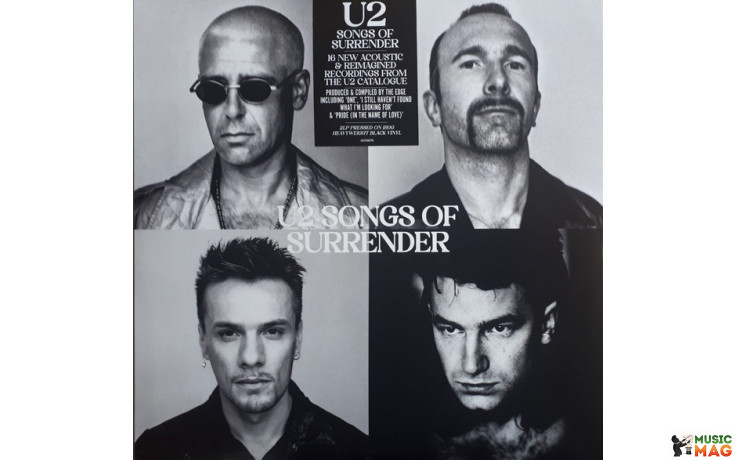 U2 - SONGS OF SURRENDER 2 LP Set 2023 (4838676, 180 gm.) ISLAND RECORDS/EU MINT (0602448386762)