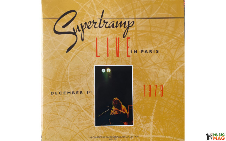 SUPERTRAMP - LIVE IN PARIS 1979 2 LP Set 2023 (SRFM0035CV, LTD., Yellow) SR/EU MINT (9003829979107)
