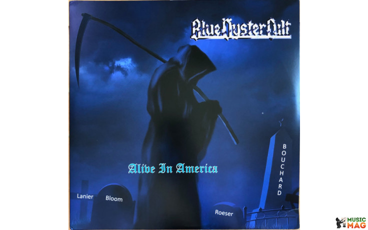 BLUE OYSTER CULT - ALIVE IN AMERICA 2015/2023 (RDEG-LP-723, Blue/Black) RENAISSANCE/EU MINT (0630428072312)
