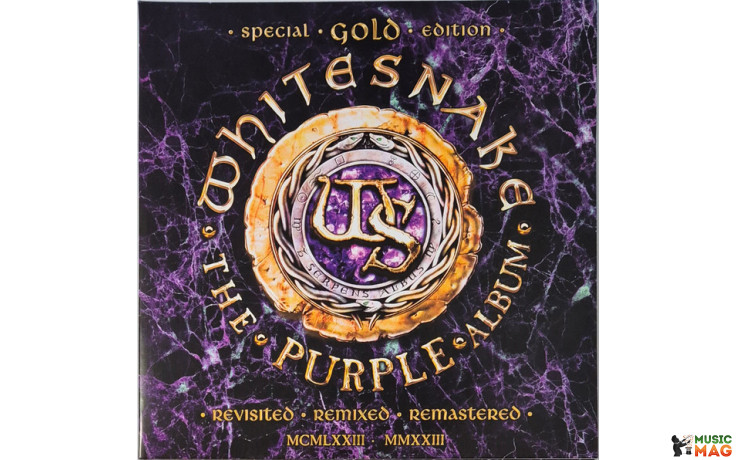 WHITESNAKE - THE PURPLE ALBUM 2 LP Set 2015/2023 (RCV1 725527, LTD., Gold) RHINO/EU MINT (0603497830329)