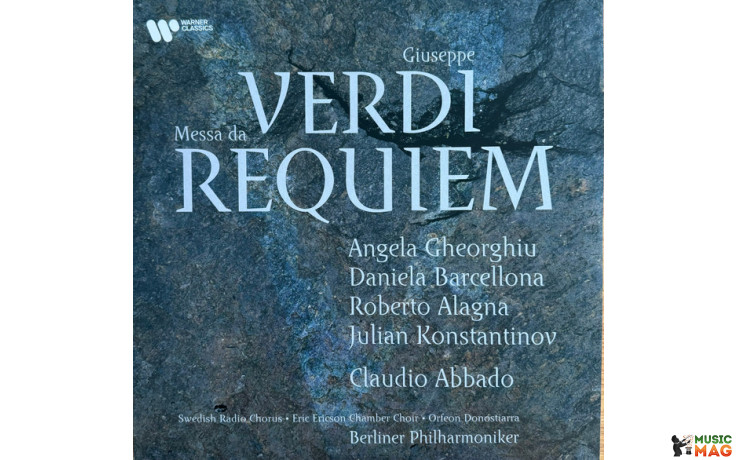GIUSEPPE VERDI, CLAUDIO ABBADO - MESSA DA REQUIEM 2 LP Set 2023 (B0C83S6H54) WARNER/EU MINT (5054197604959)