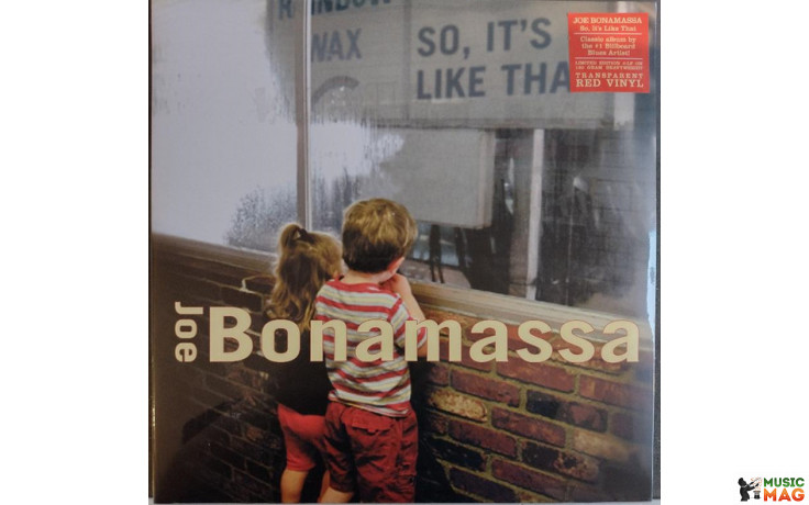 Joe Bonamassa - So It"s Like That 2 Lp Set 2012/2023 (prd71561-2, Red) Provogue/eu Mint (8712725746393)