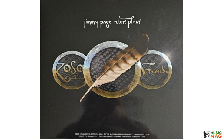 JIMMY PAGE, ROBERT PLANT - LIVE IN SAN JOSE 1995 Box-set 2023 (SRFM0043, LTD., Clear) SR/EU MINT (9003829976915)