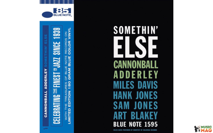 CANNONBALL ADDERLEY - SOMETHIN’ ELSE 2023 (9003829978445) SECOND RECORDS/EU MINT (9003829978445)