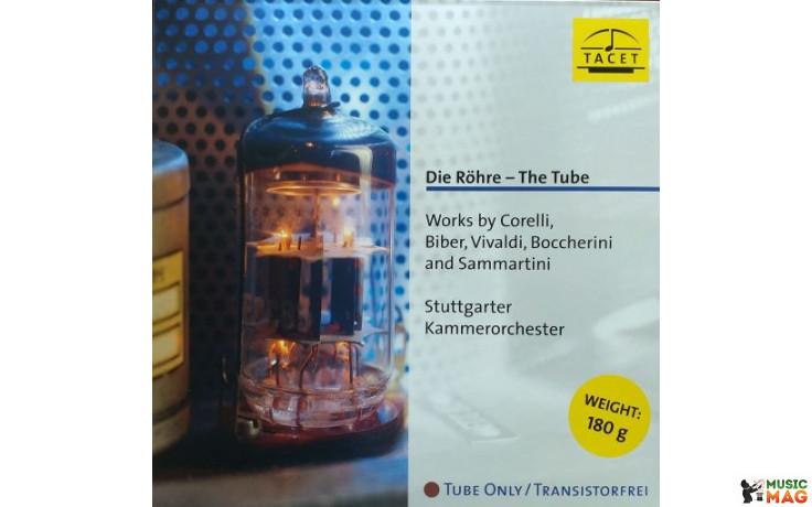V /A - DIE ROHRE – THE TUBE (Corelli, Biber, Vivaldi) 1999 (TACET L 74, 180 gm.) TACET/EU MINT (4009850007418)