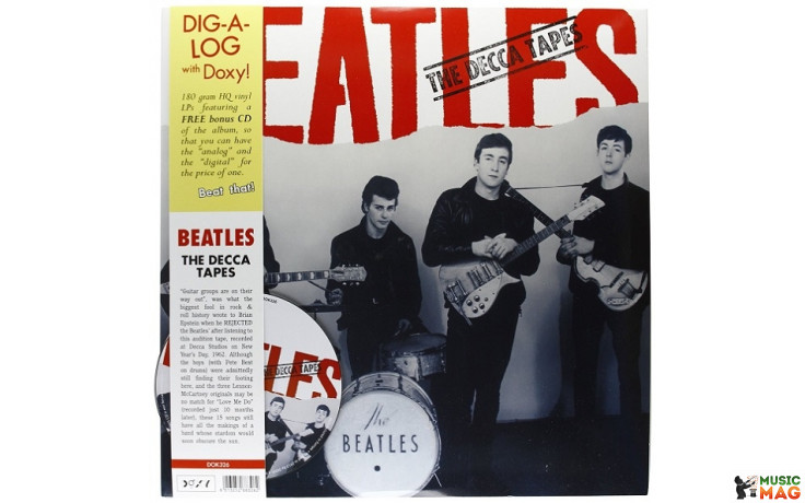 BEATLES - THE DECCA TAPES, LP & CD 2013 (DOK326, 180 gm.) DOXY/EU MINT (8013252883262)