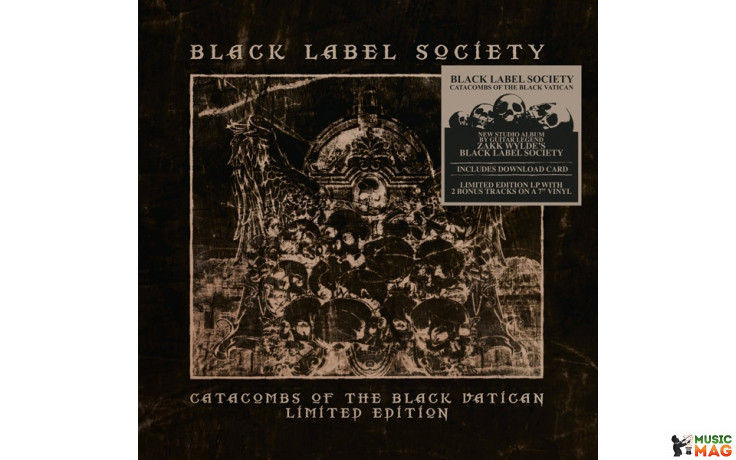BLACK LABEL SOCIETY - CATACOMBS OF THE BLACK VATICAN 2014(M74371, COLOURED DISC) MASCOT/EU MINT