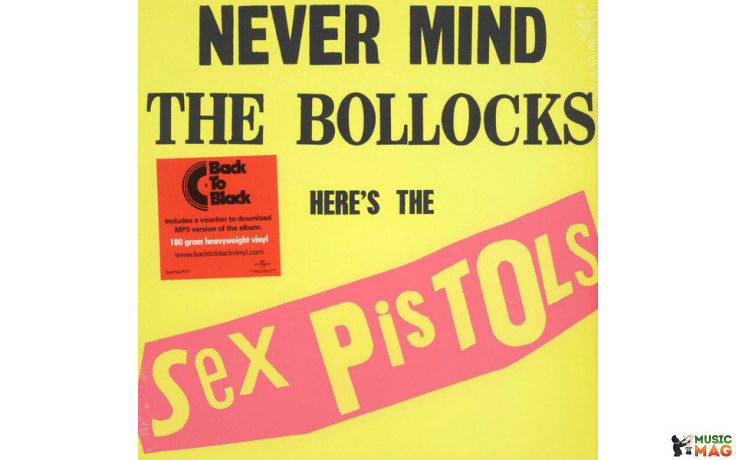 SEX PISTOLS - NEVER MIND THE BOLLOCKS 1977/2014 (SexPis77, 180 gm.) UNIVERSAL/EU MINT (0602537795635)