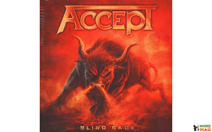 ACCEPT - BLIND RAGE 2 LP Set 2014 (3195-1, BLACK VINYL) GAT, NUCLEAR BLAST/EU MINT (0727361319519)
