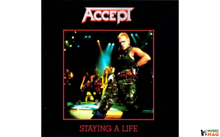 ACCEPT - STAYING A LIFE 2 LP Set 1990/2021 (MOVLP2438) MUSIC ON VINYL/EU MINT (8719262019461)