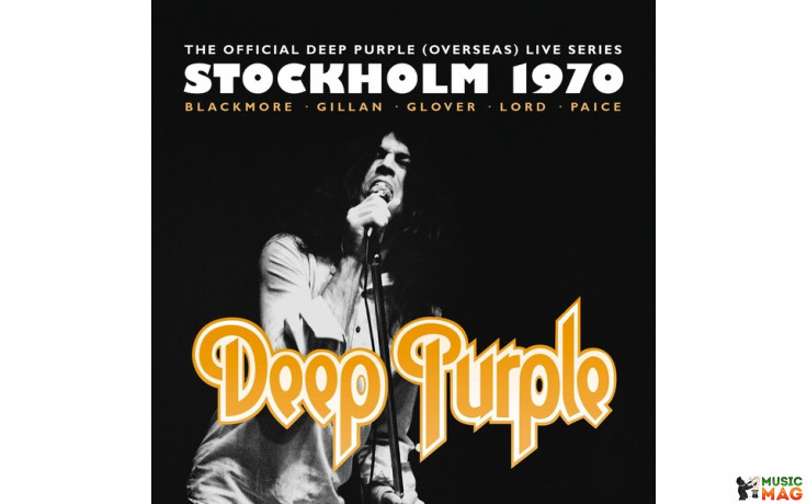 DEEP PURPLE - LIVE IN STOCKHOLM 1970 LP 3 LP Set 2014 (0209811ERE) GAT, EARMUSIC/GER. MINT (4029759098119)