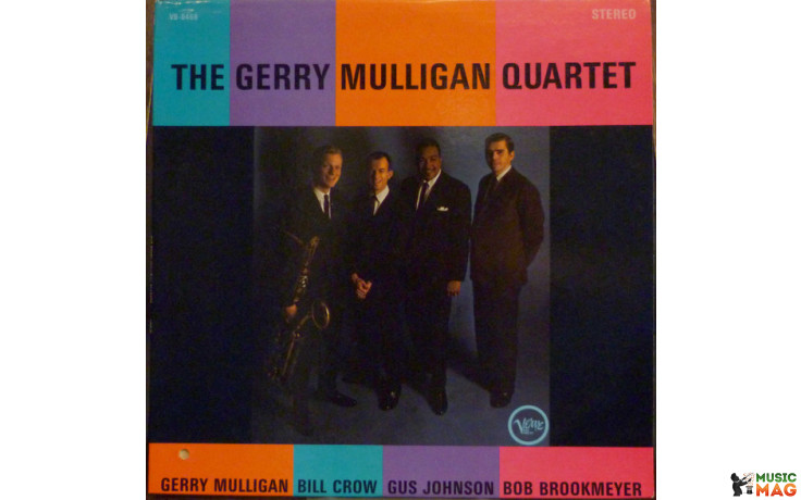Gerry Mulligan Quartet 1962/2018 (408723, Ltd., 180 Gm.) Waxtime 500/eu Mint (8436559465250)
