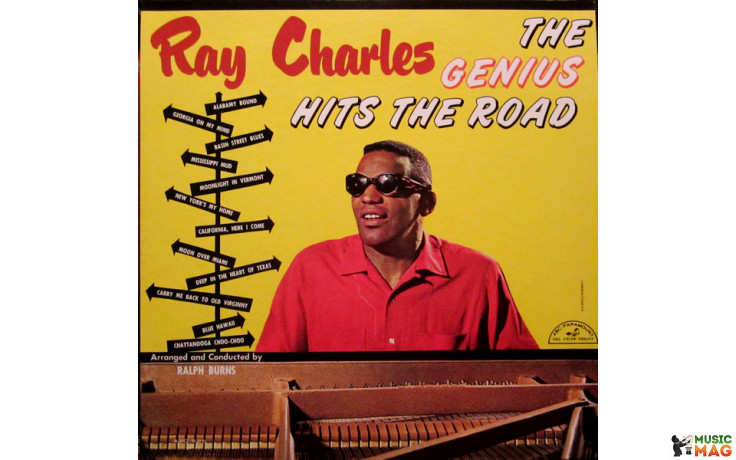 RAY CHARLES - GENIUS HIT THE ROAD 2015 (DOL813H, 180 gm.) DOL/EU MINT (0889397558130)