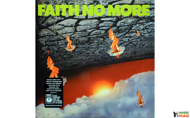 FAITH NO MORE – THE REAL THING 2 LP Set 1989 (0825646094776, 180 gm. DELUXE) WARNER/EU MINT (0825646094776)