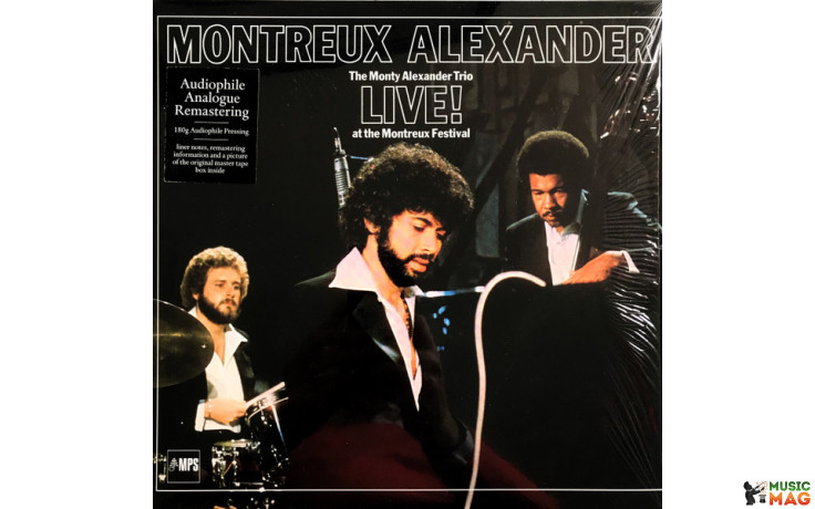 The Monty Alexander Trio – Montreux Alexander - Live! At The Montreux Festival (1977/2016) Vinyl LP
