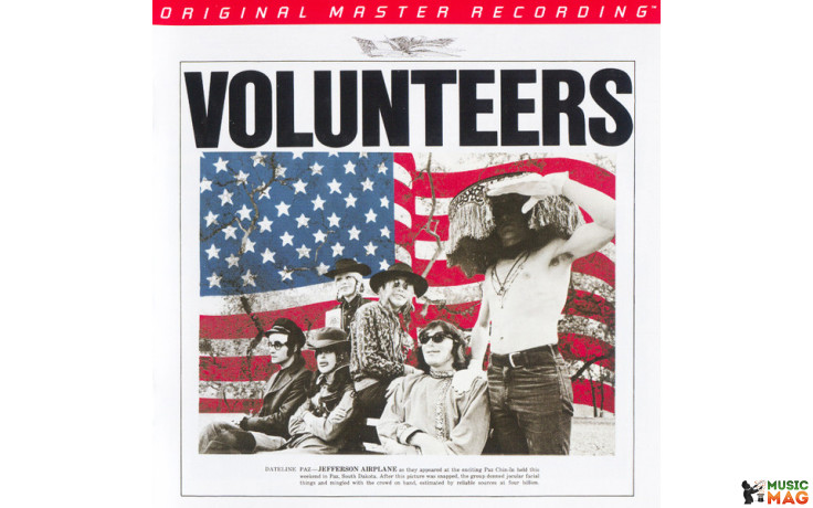 JEFFERSON AIRPLANE - VOLUNTEERS 2 LP Set 1969/2016 (MFSL 2-457, LTD., 12") MOBILE FIDELITY/USA MINT (0821797245715)