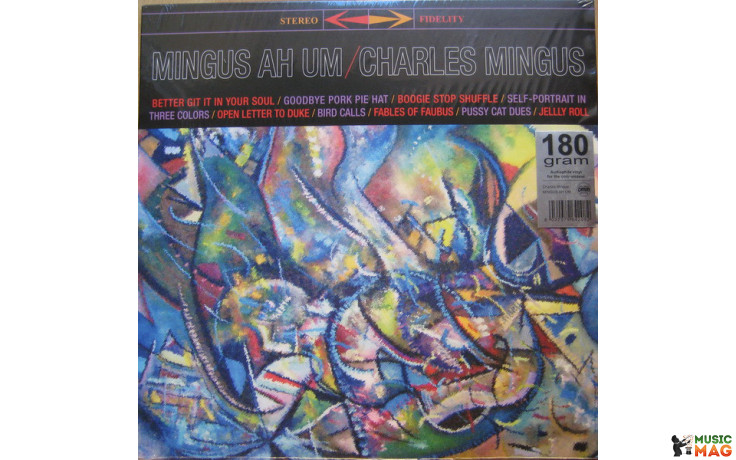 CHARLES MINGUS - MINGUS AH UM 1959/2016 (VNL 12208 LP, 180 gm.) VNL/EU MINT (8032979642082)