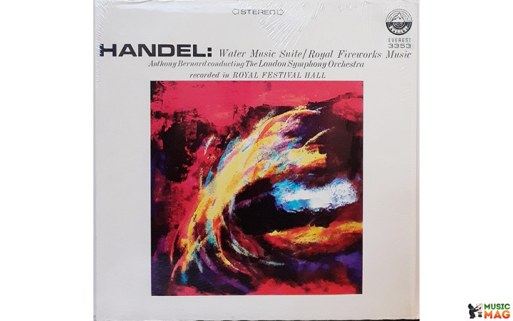 HANDEL - FIREWORKS MUSIC / WATER MUSIC 2020 (5711053021618) BELLEVUE/EU MINT (5711053021618)