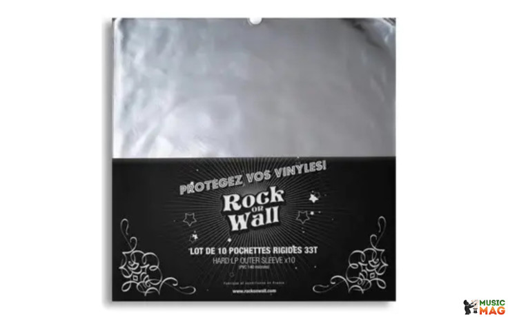 Rock On Wall 10 X Plastic Vinyl Divider Includes 5 X Black 5 X White
