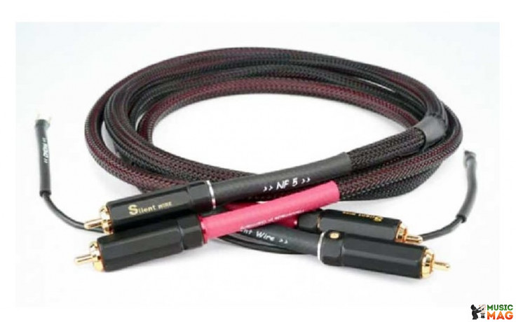 Silent Wire NF 5 Cinch Phono Cable RCA 0.6м