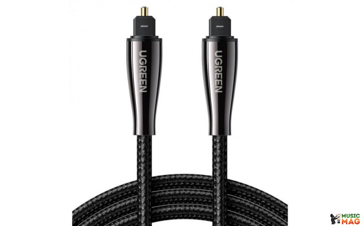 UGREEN AV108 Toslink-Toslink Optical Pro Audio Cable Braided, 1.5 m 70895