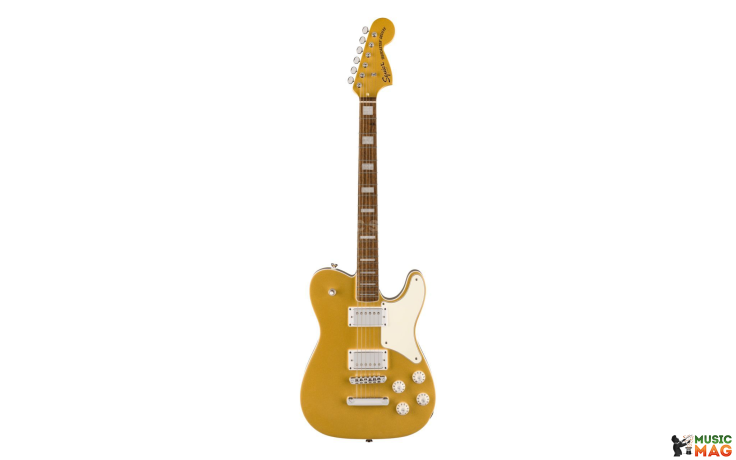 SQUIER LIMITED EDITION PARANORMAL TROUBLEMAKER TELECASTER DELUXE AZTEC GOLD