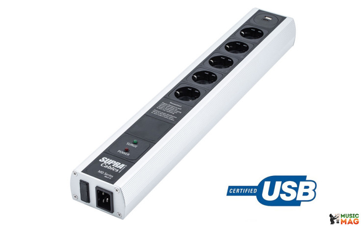 SUPRA MAINS BLOCK MD05DC-16-EU/SP USB-A/C