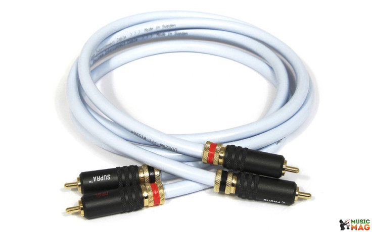 SUPRA EFF-ISL AUDIO PAIR 2M