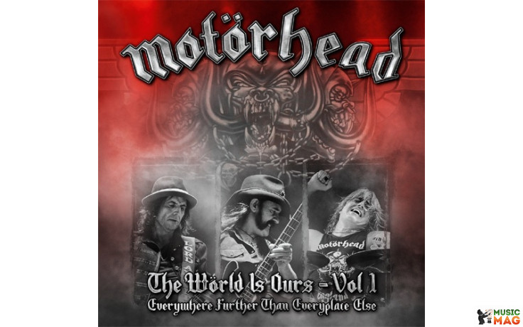 MOTORHEAD - THE WORLD IS OURS – Vol. 1, 2 LP Set 2011 (UDR 0078 LP) GAT, EMI/UDR/EU MINT (5099908360915)