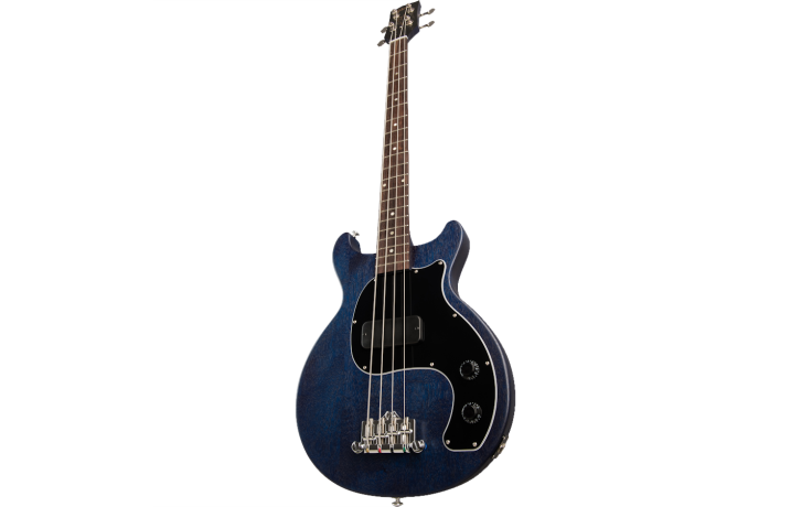 GIBSON LES PAUL JUNIOR TRIBUTE DC BASS BLUE SATIN