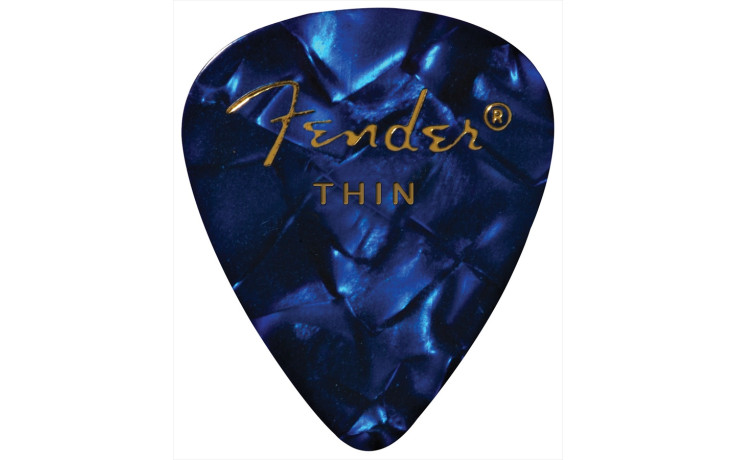 Fender 351 PREMIUM CELLULOID BLUE MOTO THIN 098-0351-702