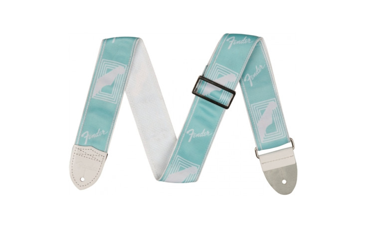 FENDER 2" MONOGRAMMED STRAP DAPHNE BLUE