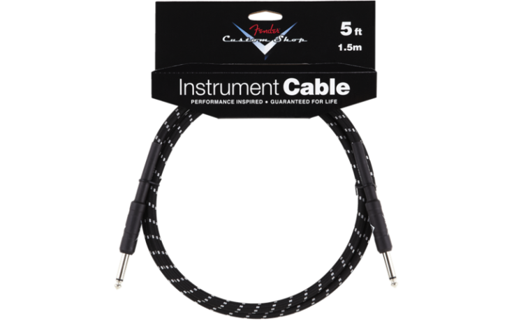 FENDER PERFORMANCE INSTRUMENT CABLE 5 BK