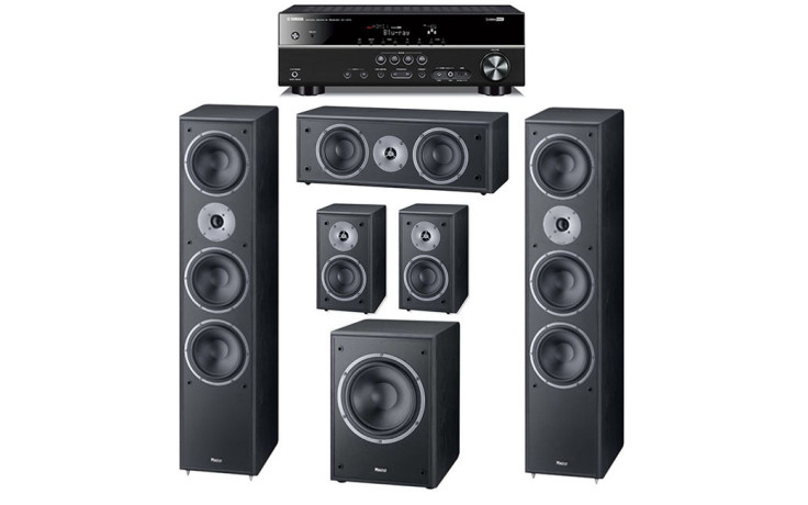 Домашний кинотеатр set 5.1 Yamaha RX-V381 + Magnat Monitor Supreme 1002/102/center252/sub 202A