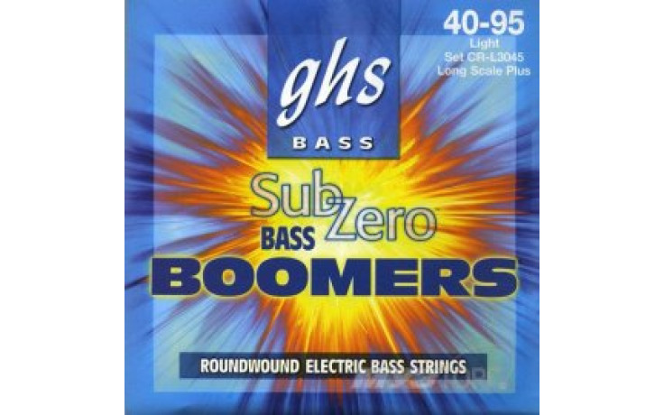 GHS STRINGS SUB-ZERO BOOMERS BASS SET