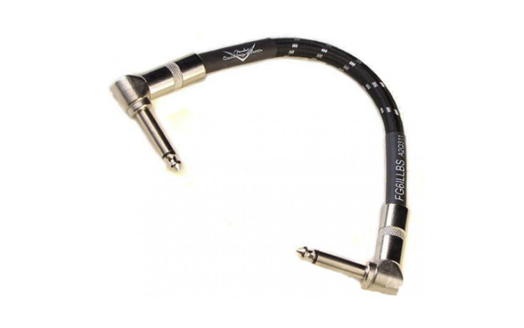FENDER CUSTOM SHOP PERFOMANCE SERIES CABLE 6" BLACK TWEED
