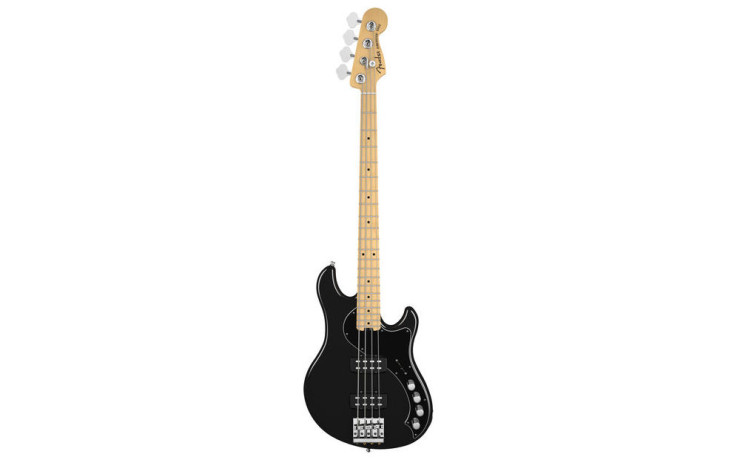 Fender AMERICAN DELUXE DIMENSION BASS IV HH MN BK